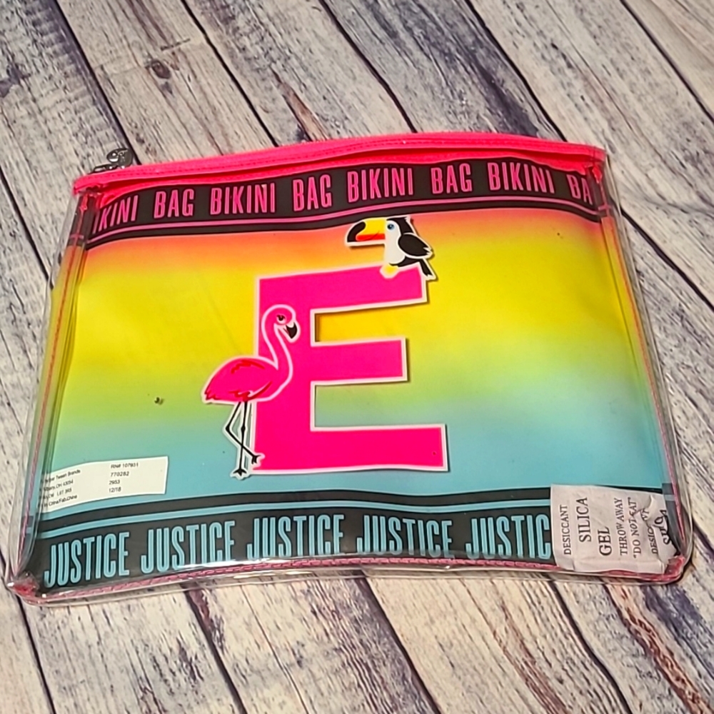 Justice "E" Bikini Bag